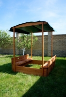 Песочница деревянная SportBaby 4
